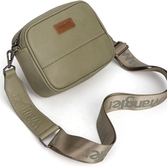 Trendy Wrangler Mini Crossbody Purse - Stylish Aztec Pattern & Adjustable Strap - Picture 6 of 6